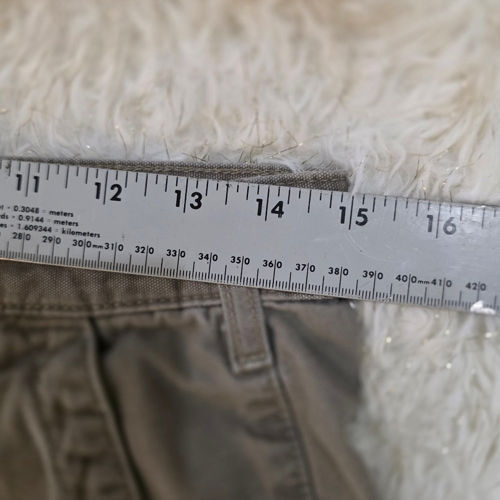 Carhartt B299 MUS Relaxed Fit Canvas Shorts Distressed Stained Cut Off 10.5" - Picture 9 of 11